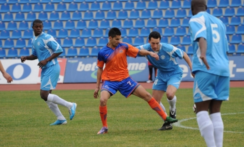 Димо Бакалов вкара 2 гола за Сливен /снимка hristogeorgiev.eu