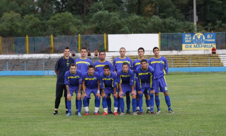 Мъжкия тим на Марица се състезава в най-ниското ниво на родния футбол
