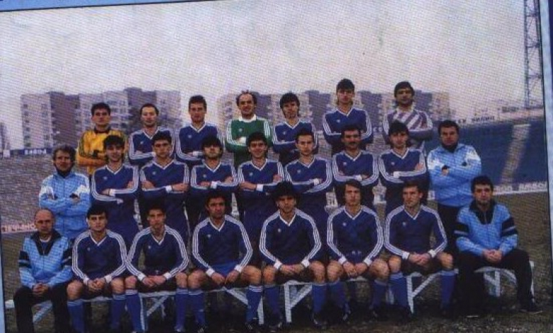 снимка на &quot;Левски&quot; през сезон 1988/89