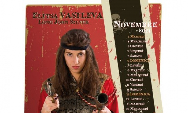 Елица Василева в календара за 2011 година