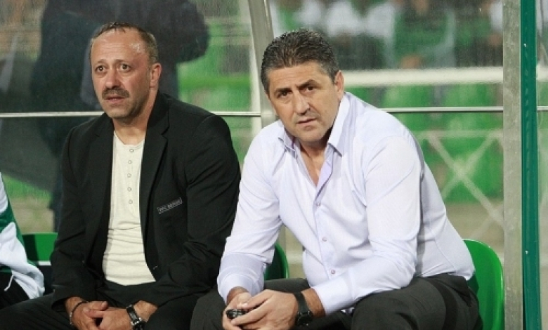 Демирев (вляво) вече не е администратор на Берое /снимка &quot;Спортни&quot;