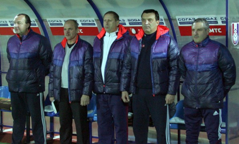 Фьодор Шчербаченко (крайният вдясно)