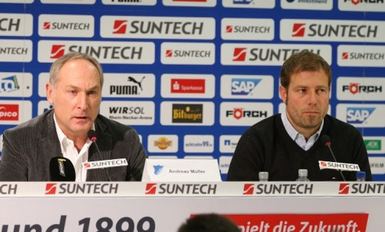 Франк Крамер (вдясно) ще дебютира начело на Хофенхайм срещу Хамбургер/снимка: achtzehn99.de