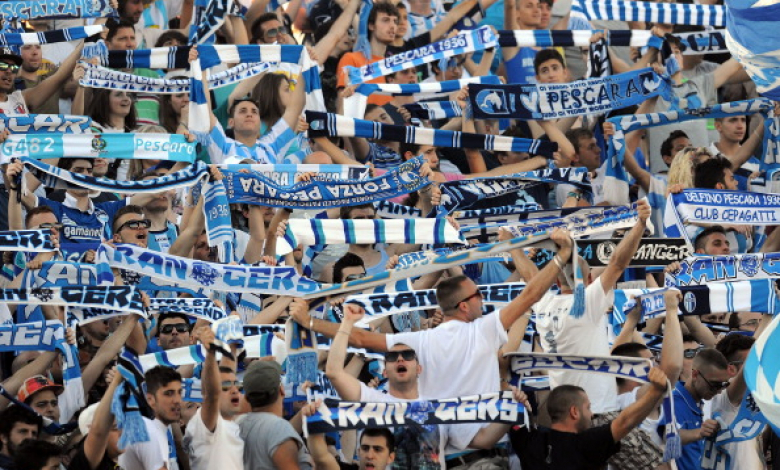 Феновете на Пескара могат да са доволни от борбената игра на отбора си