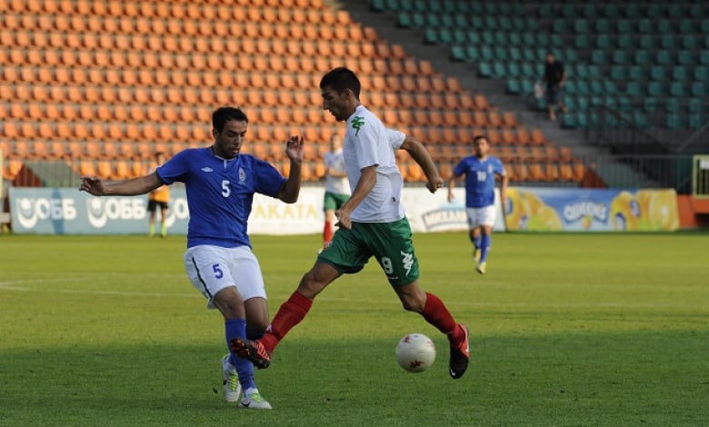 Живко Петков вкара 2 гола на Азербайджан /Снимка: БФС