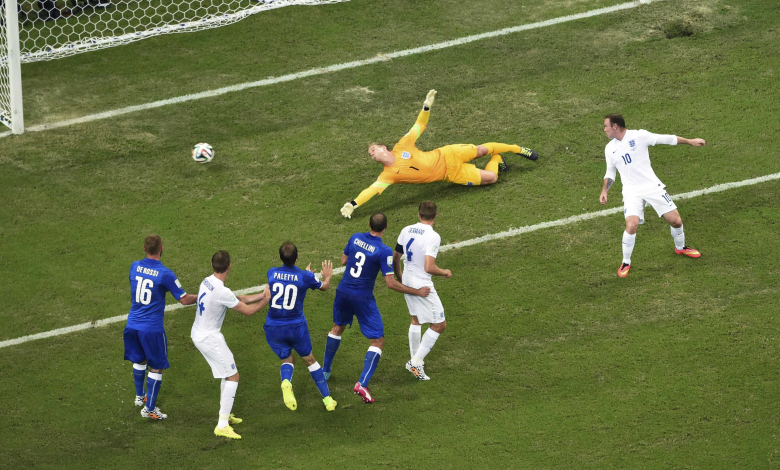 1:0 за Италия след удар на Маркизио / Снимка: REUTERS