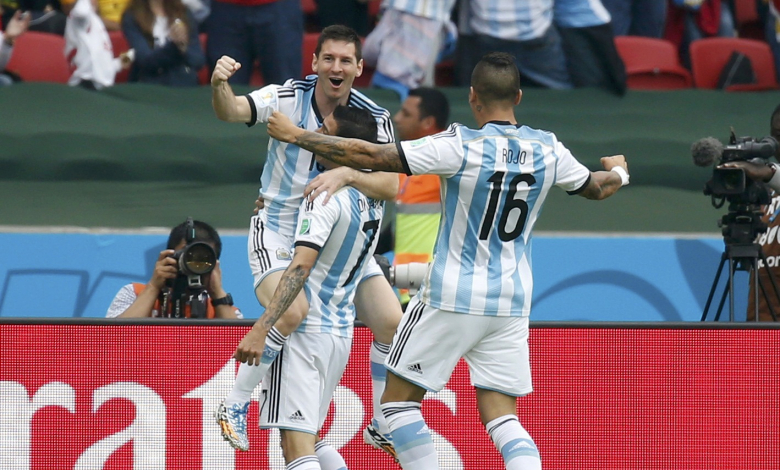 Радостта в аржентинския тим / снимка: REUTERS