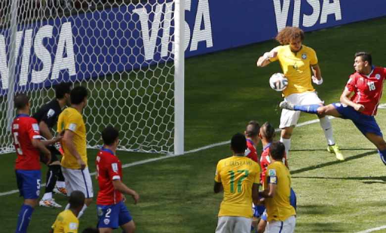 1:0 за Бразилия / снимка: Ройтерс