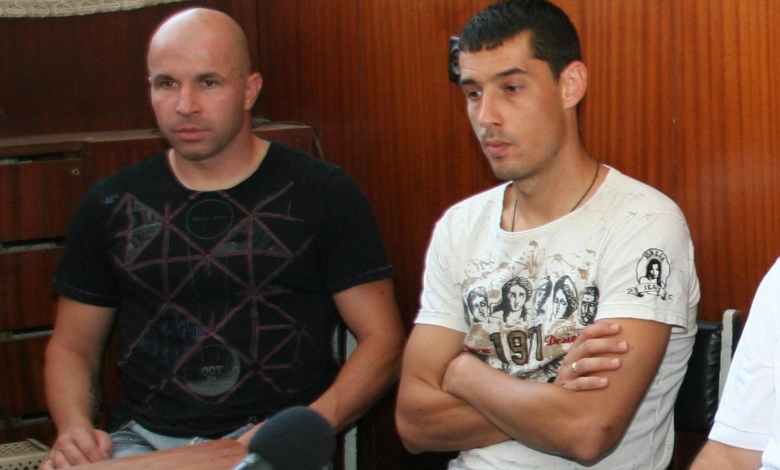 Борислав Георгиев (вляво) пое Витоша (Бистрица) /Снимка: sport-vt.com