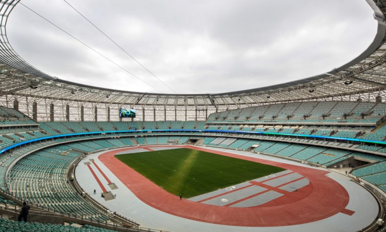 Това е "Олимпийски стадион" в Баку