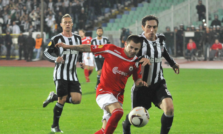 ЦСКА отстъпи с 1:2 на Бешикташ през декември 2010 година /Снимка: БУЛФОТО