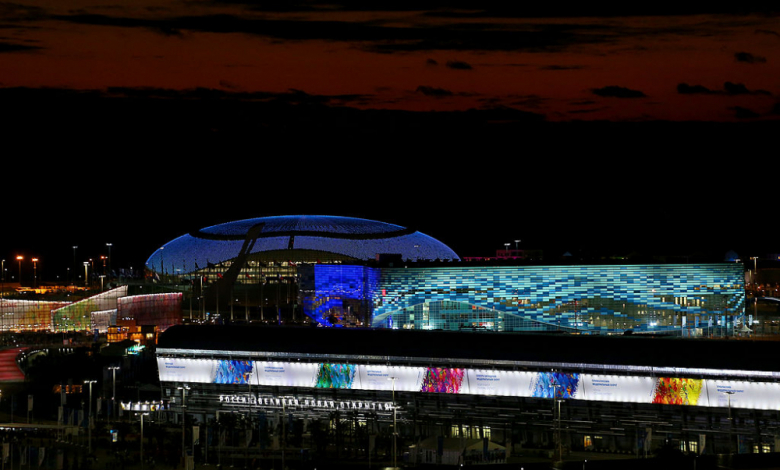 Getty Images / Guliver, Снимка на футболните стадиони в Сочи