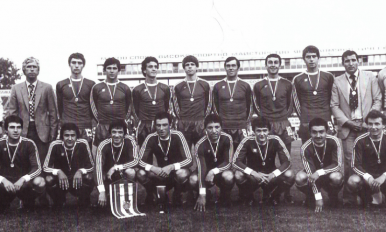 Снимка на ЦСКА от 1979 година