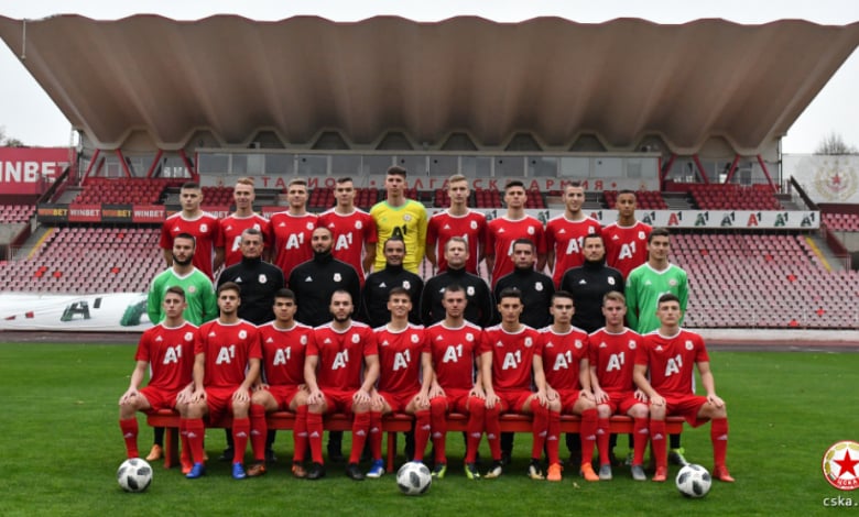 Шампионският тим на ЦСКА U19