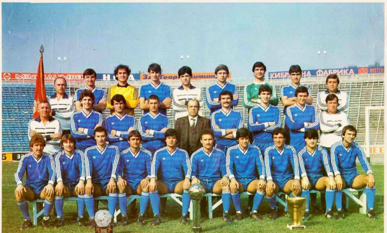 Левски с трите купи през 1984 г.