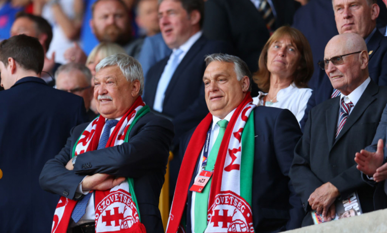 Виктор Орбан (вдясно), снимка: Getty Images/Gulliver