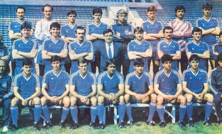Снимка на Левски от сезон 1987/88