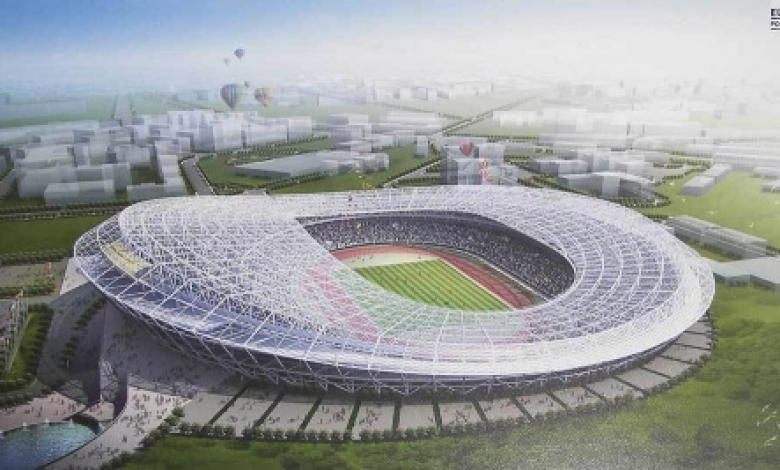Олимпийският стадион в Киев