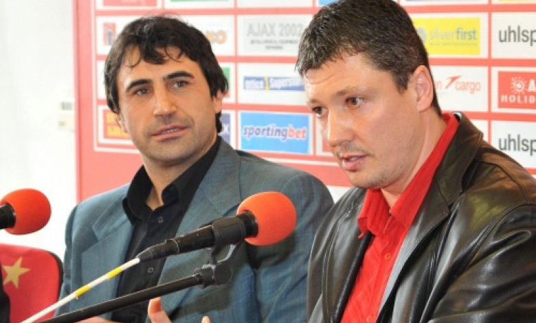 Калоян Стоянов (вляво) се забърка в скандал /снимка Булфото