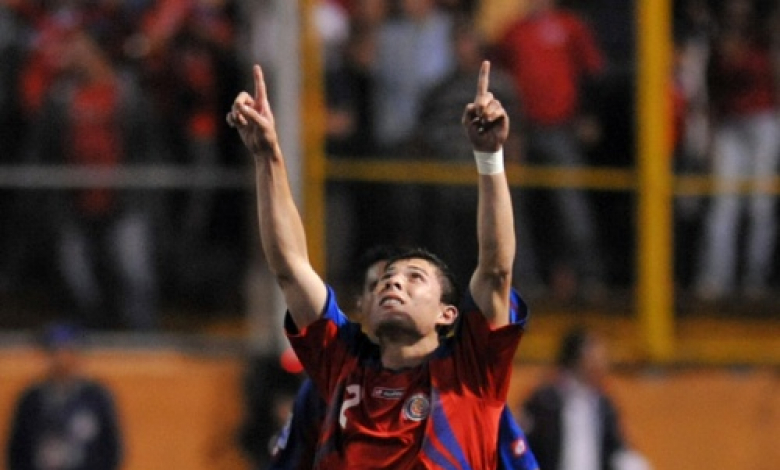 Пабло Ерера ликува след гола си във вратата на САЩ