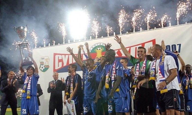 Левски би Литекс през 2007 година и спечели Суперкупата /снимка "Гонг"