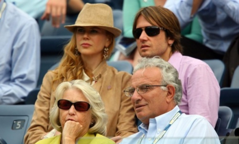 Актрисата Никол Кидман и певецът Кейт Урбан гледаха успеха на Федерер