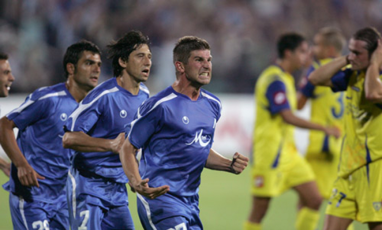 Левски елиминира Киево през 2006 година и влезе в групите на Шампионската лига