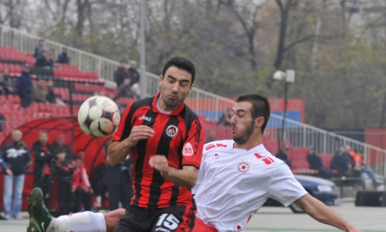 Данаил Митев вкара гола срещу Локо (Мездра)