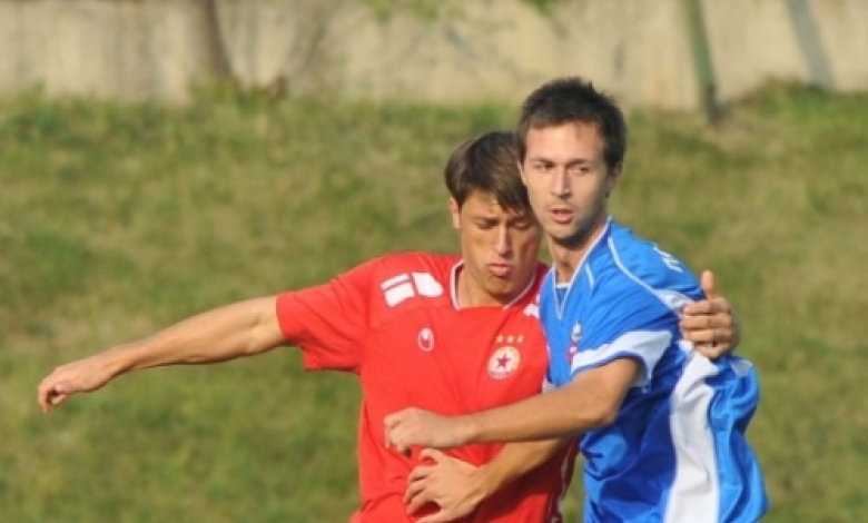 Янко Сандански вкара гол за дубъла на ЦСКА