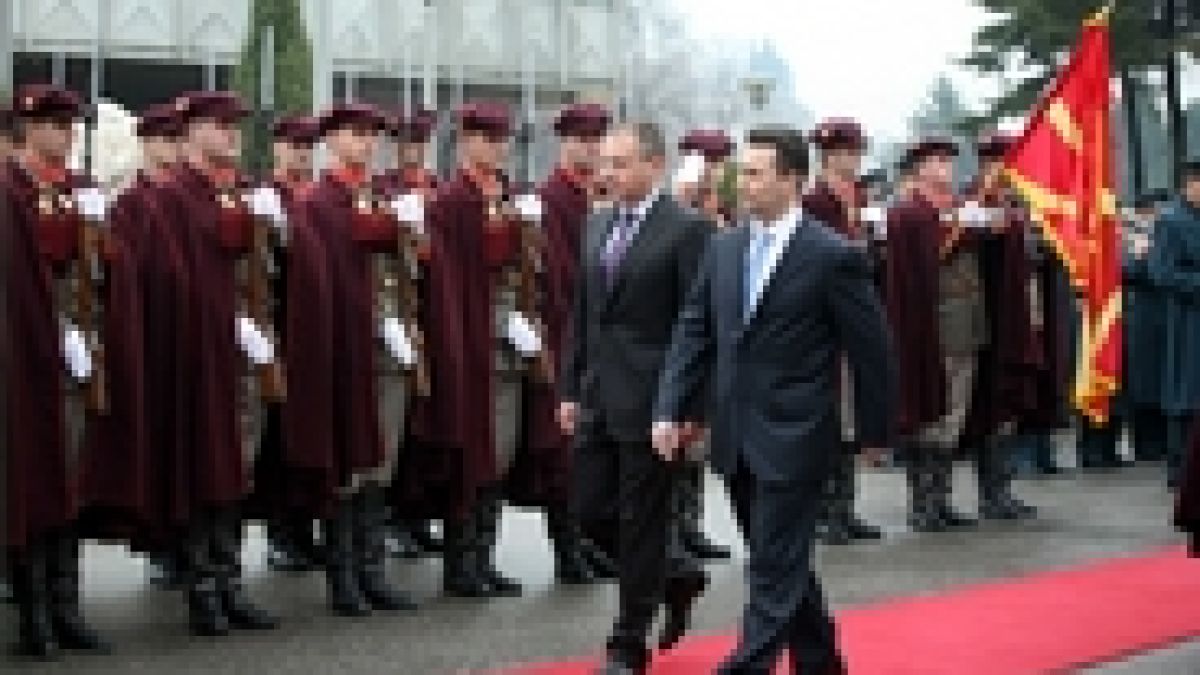 Станишев: България последователно подкрепя евроатлантическата интеграция на Република Македония 