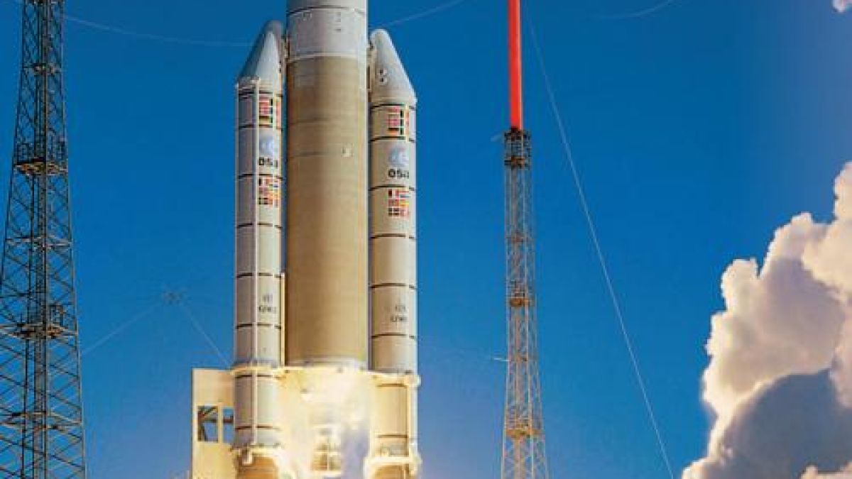 Ракета носител Ариана-5 изведе в орбита два спътника