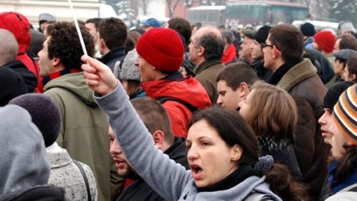 В Пловдив на протест се събраха близо 200 студенти и еколози