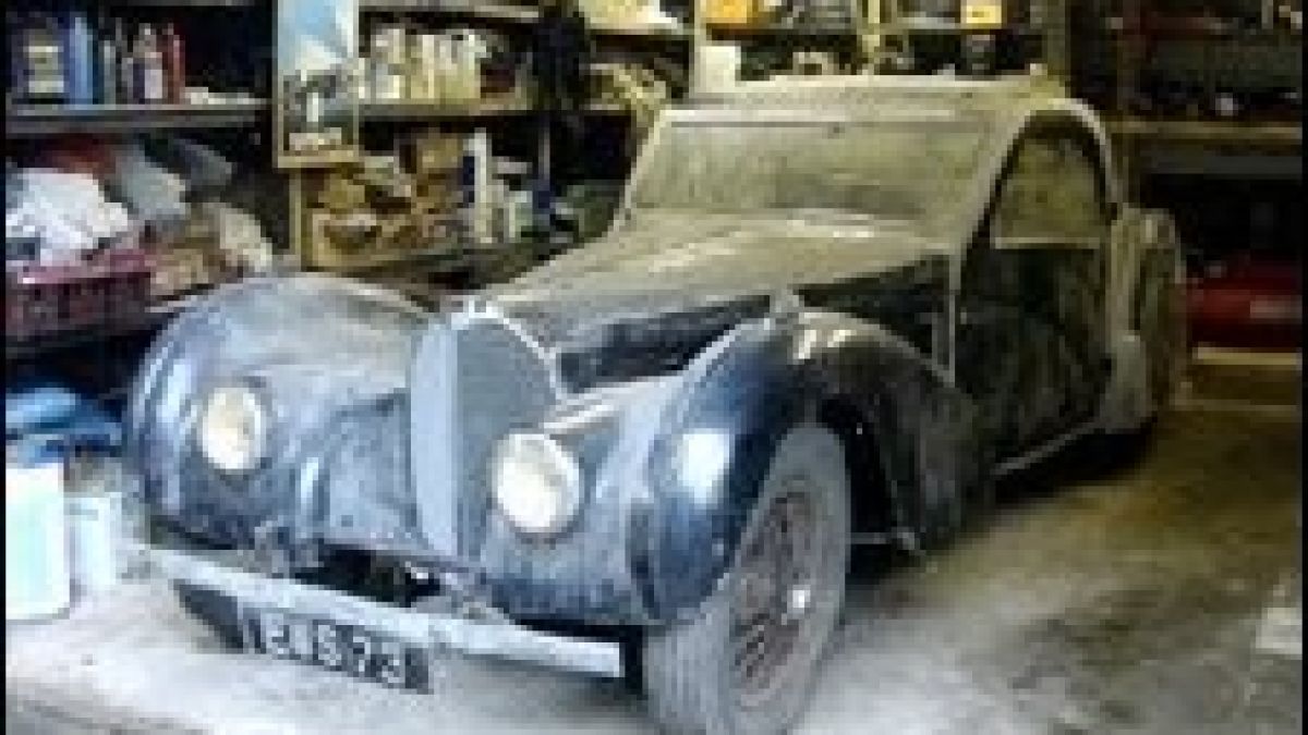 Автомобил Бугати от 1937г. продаден за 3,4 млн. евро