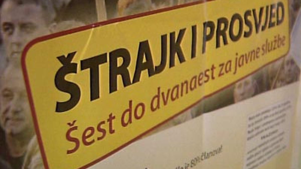 Стачка в образованието в Хърватия