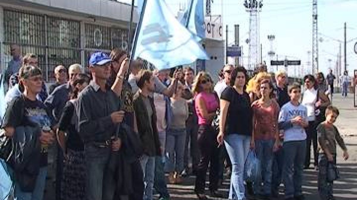 Железничарите протестираха в Бургас