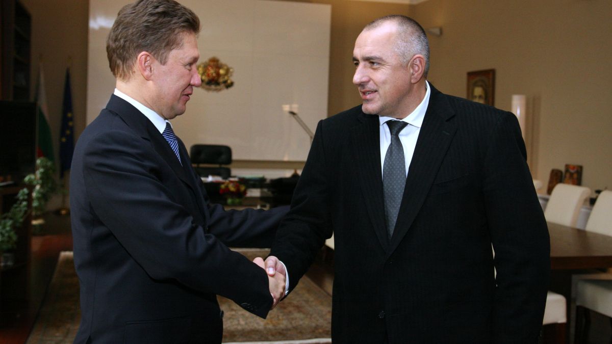 Бойко Борисов и Алексей Милер обсъдиха проекта „Южен поток”