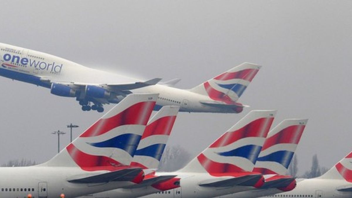 Отменени са всички полети на British Airways от и до София