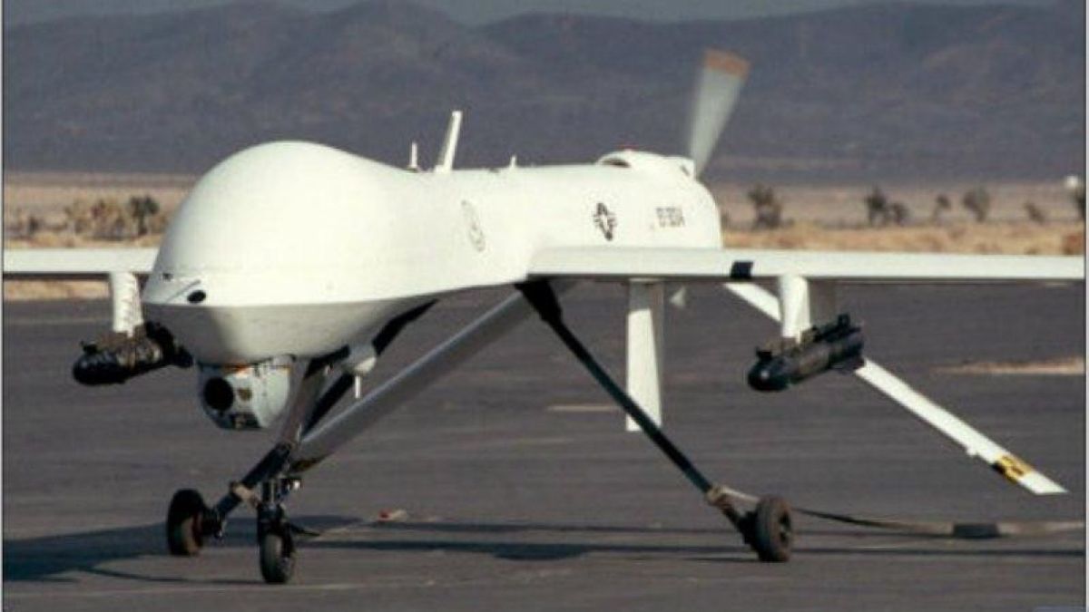 US-безпилотен самолет разби талибански лагер