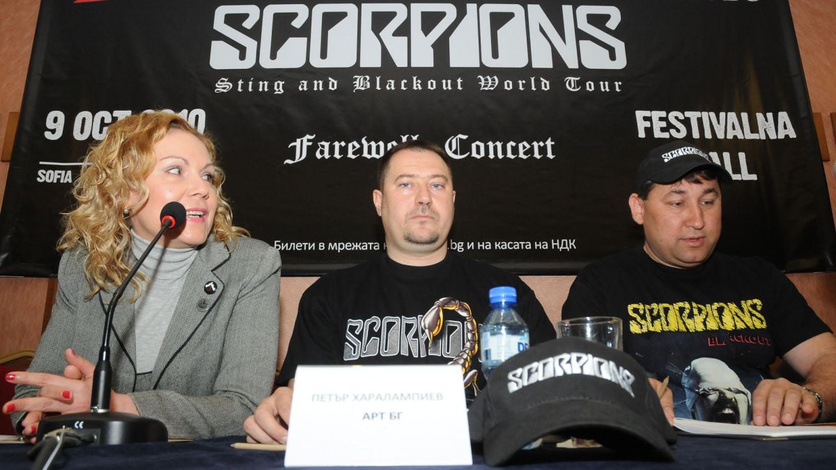 Scorpions включи България в прощалното си турне 