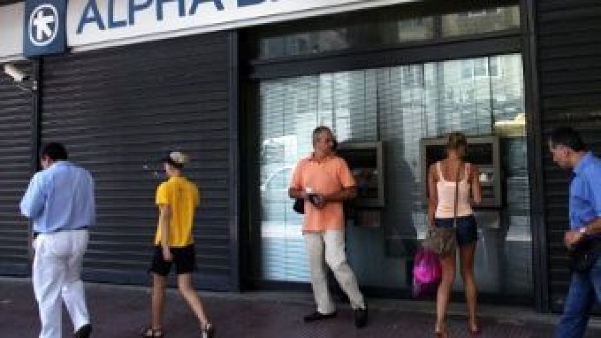 В Атина грабител изнесъл от банка милион евро