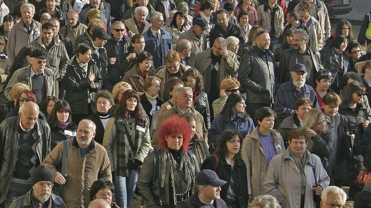 Национален протест срещу пенсионната реформа