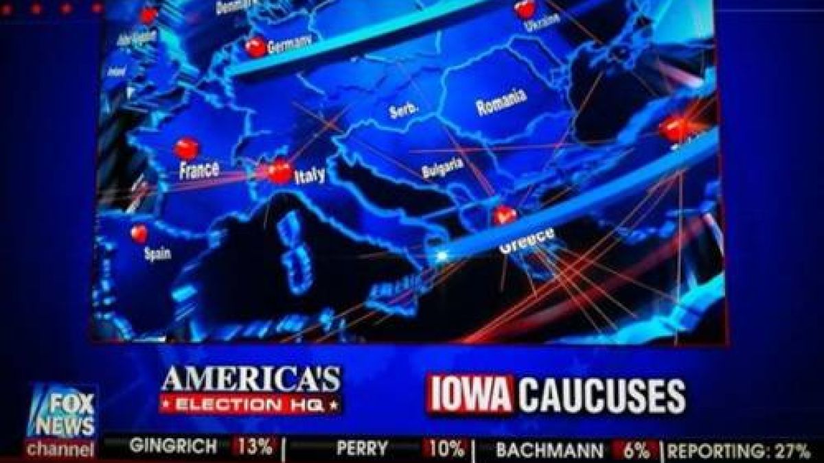 Гаф! Fox News изтри Македония от картата на Европа