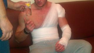 Пияно ченге се опита да убие охраната на Азис
