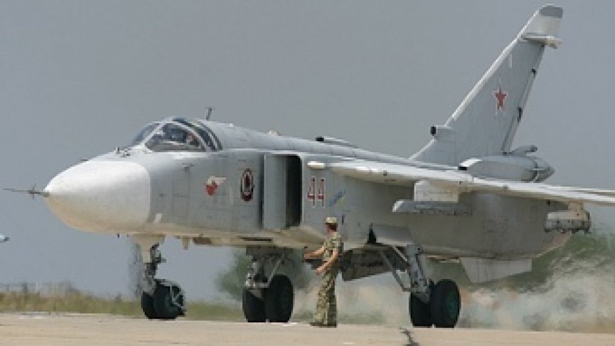В Русия се разби бомбардировач Су-24