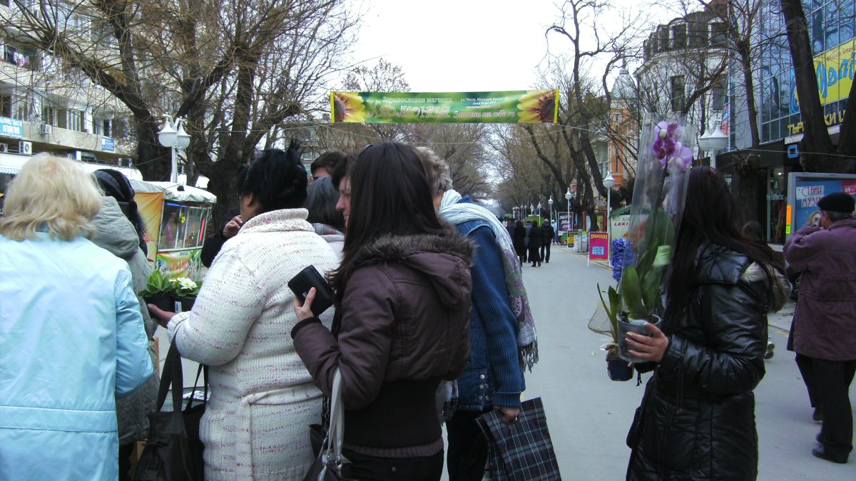 Старозагорци луднаха по холандски цветя за 8 март