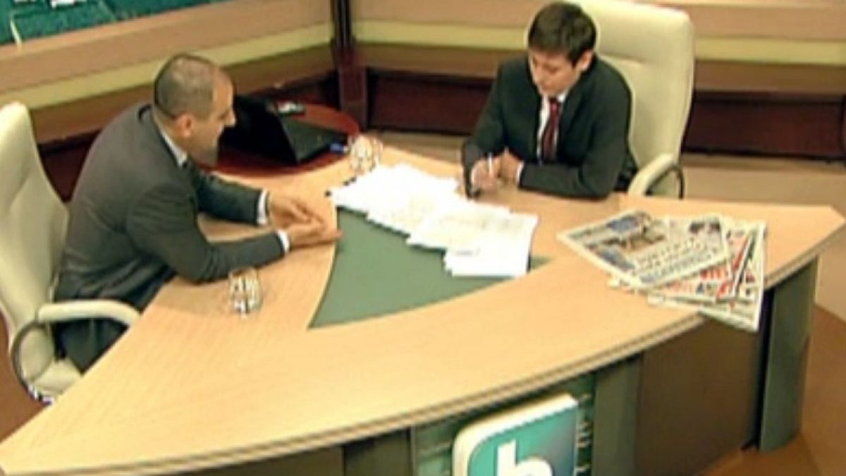 Престрелка между Цветан Цветанов и Виктор Николаев в ефир