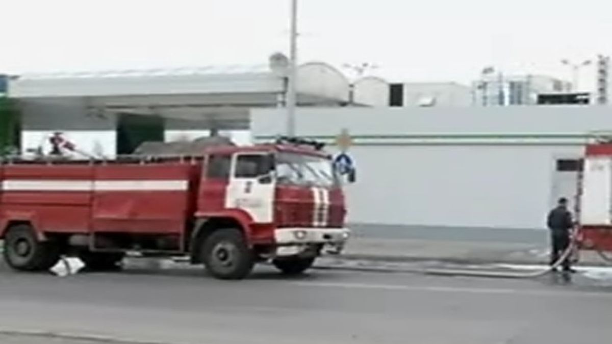Горя OMV на "Цариградско шосе"