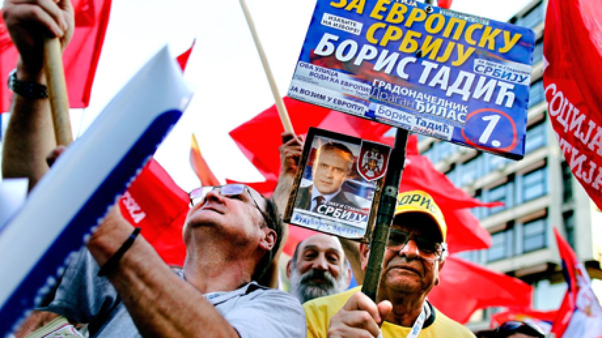 Арести на изборите в Сърбия
