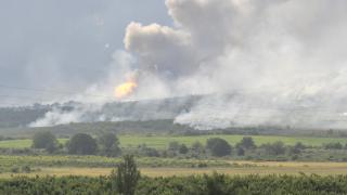 В избухналите складове са били обезвредени 329 тона боеприпаси