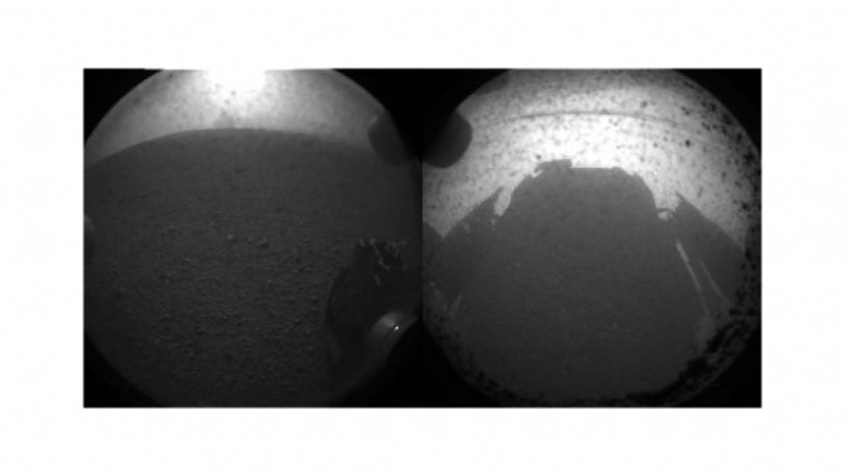 Вижте Марс отблизо! Curiosity изпрати първите снимки от Червената планета (ВИДЕО)